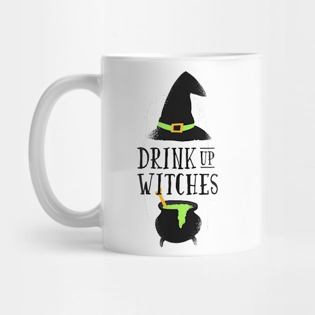 Cute Drink up Witches Halloween gifts, shirt, mug, stickers by gillys